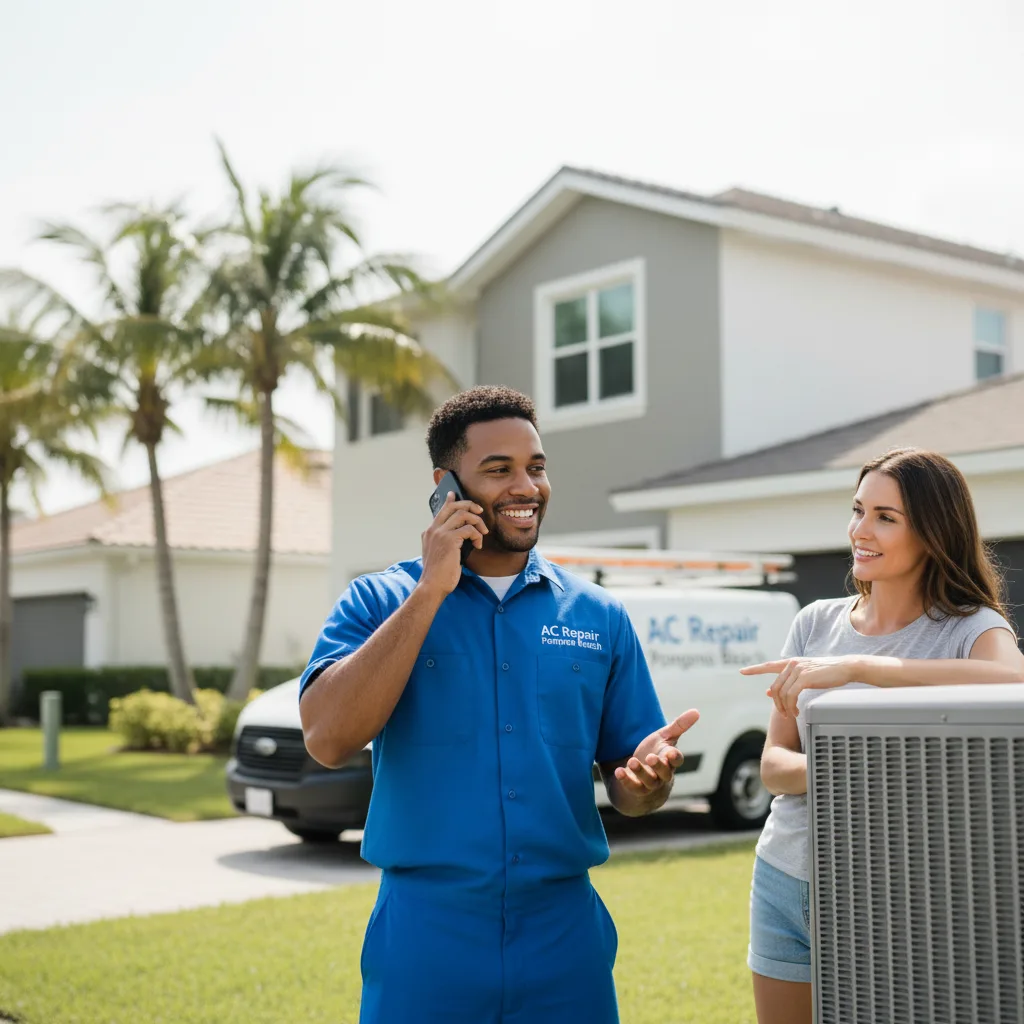 AC Repair Pompano Beach customer support in Saunderstown